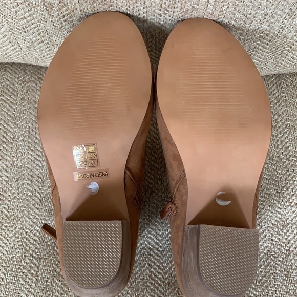 LUOIKA BROWN SUEDE ANKLE BOOTS - Picture 6 of 14